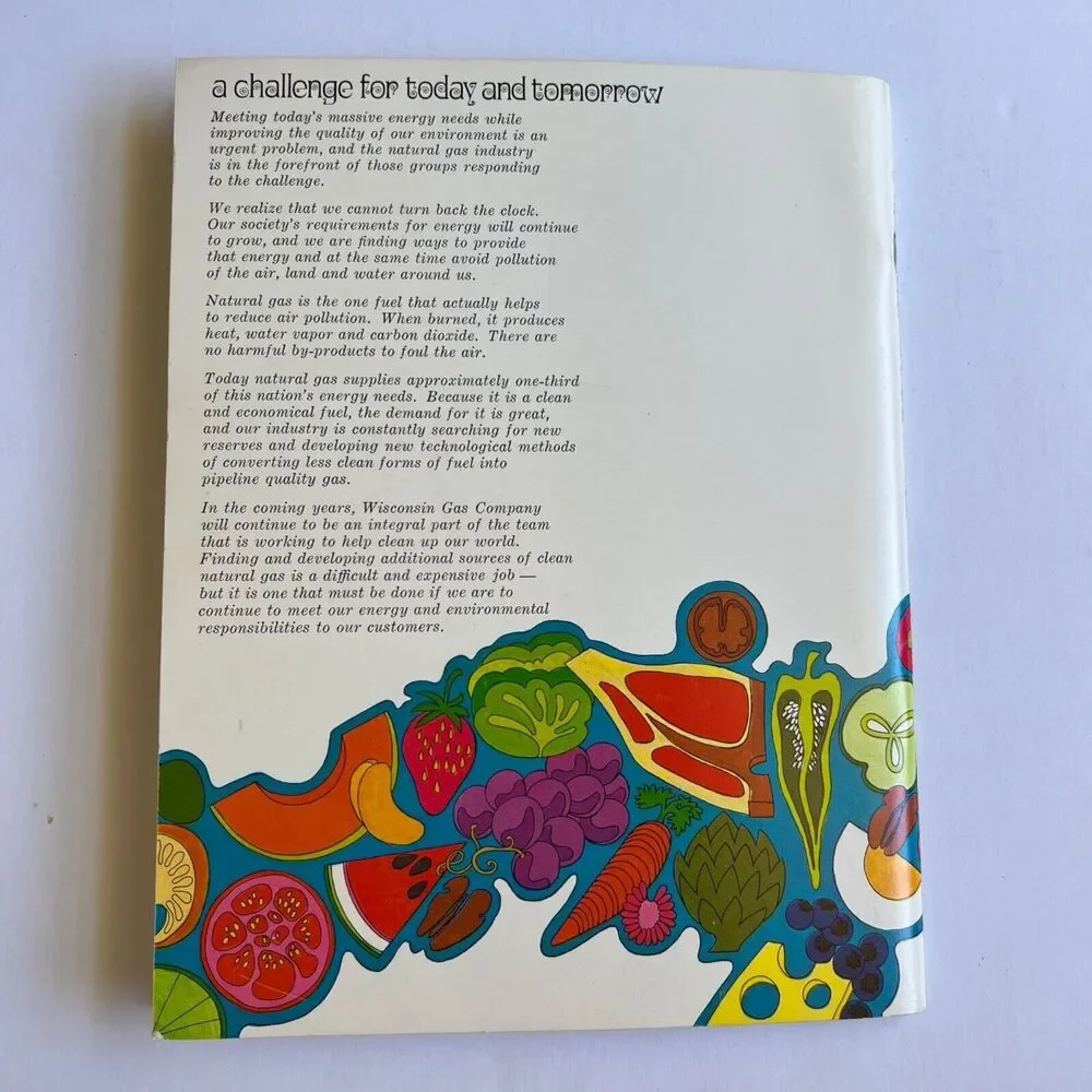 Vintage 1972 Cookbook Festive Foods Paperback with Staple Binding